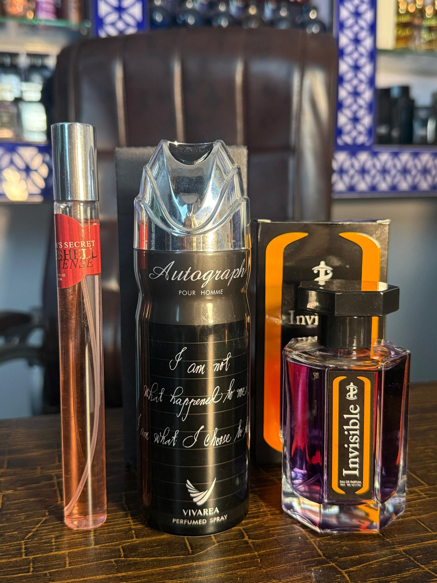 Tester + bodyspray+ invisible