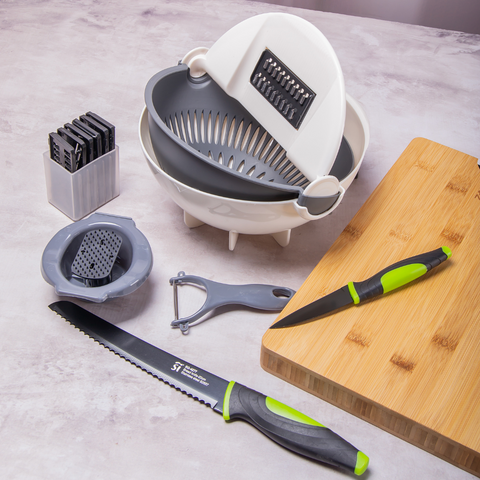 Hand held spiralizer ( 9 in 1)