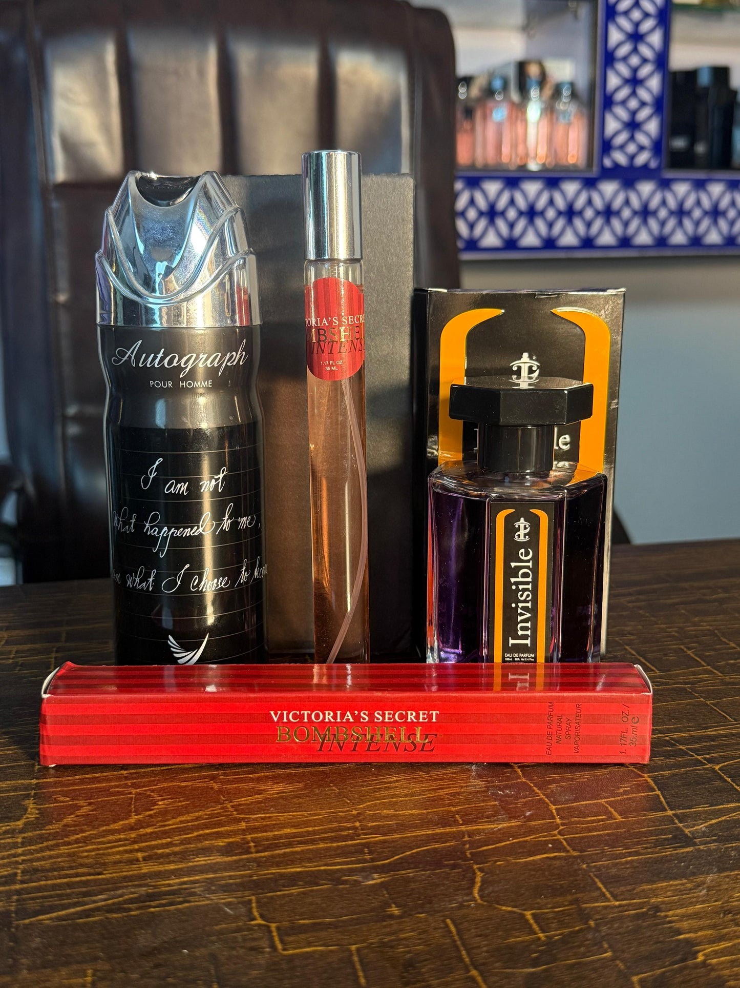 Tester + bodyspray+ invisible